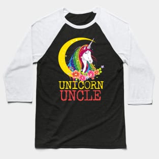 Unicorn Uncle Baseball T-Shirt